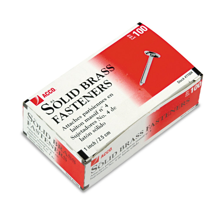 Acco Brands, Inc. Metal File Fasteners Wayfair